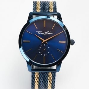 Thomas Sabo Rebel Spirit Mesh Navy / Gold